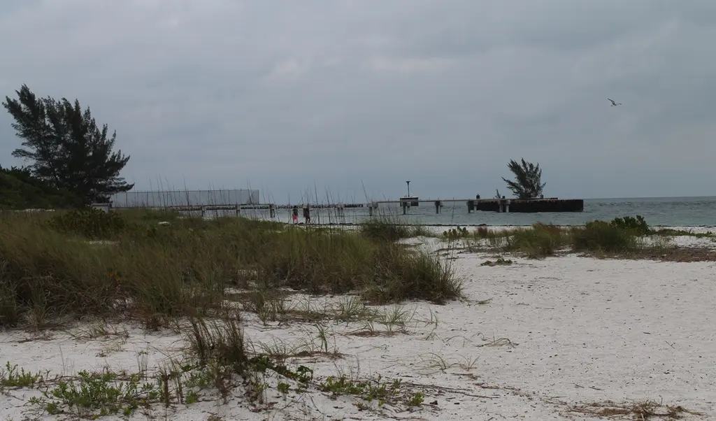 Beach and the Gulf of Mexico