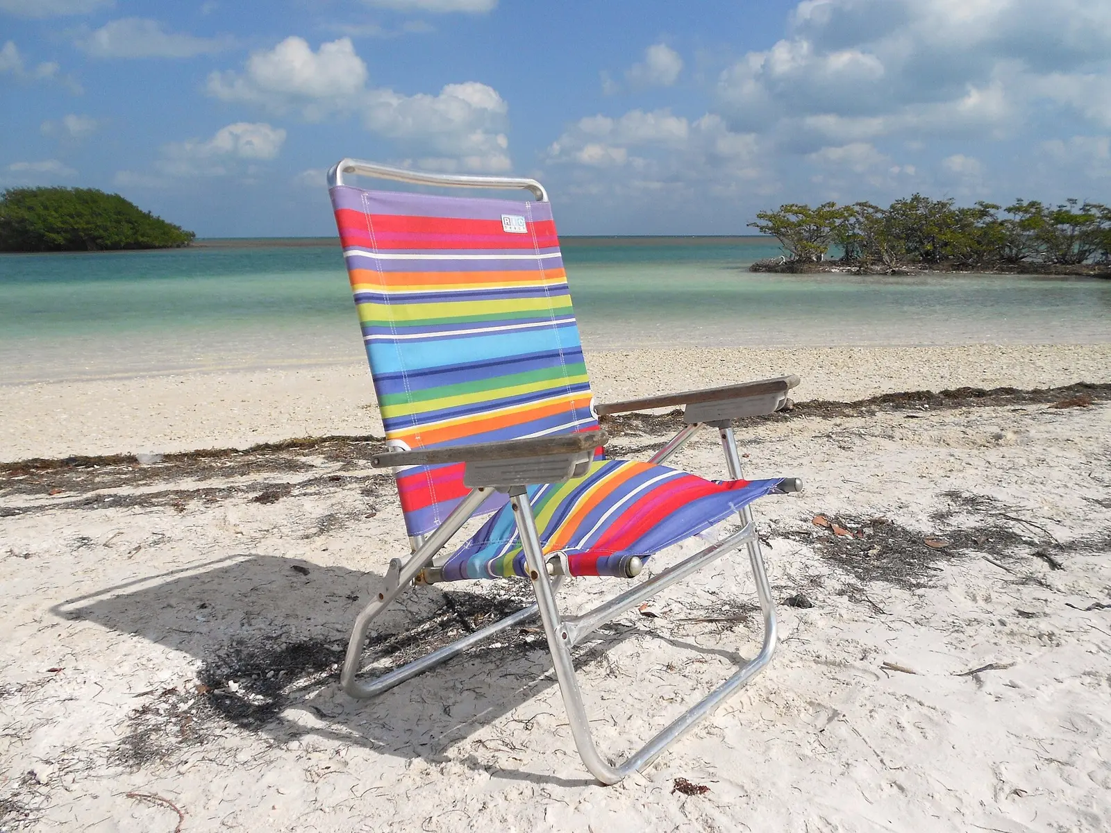 Beach Chair in Boca Chita.