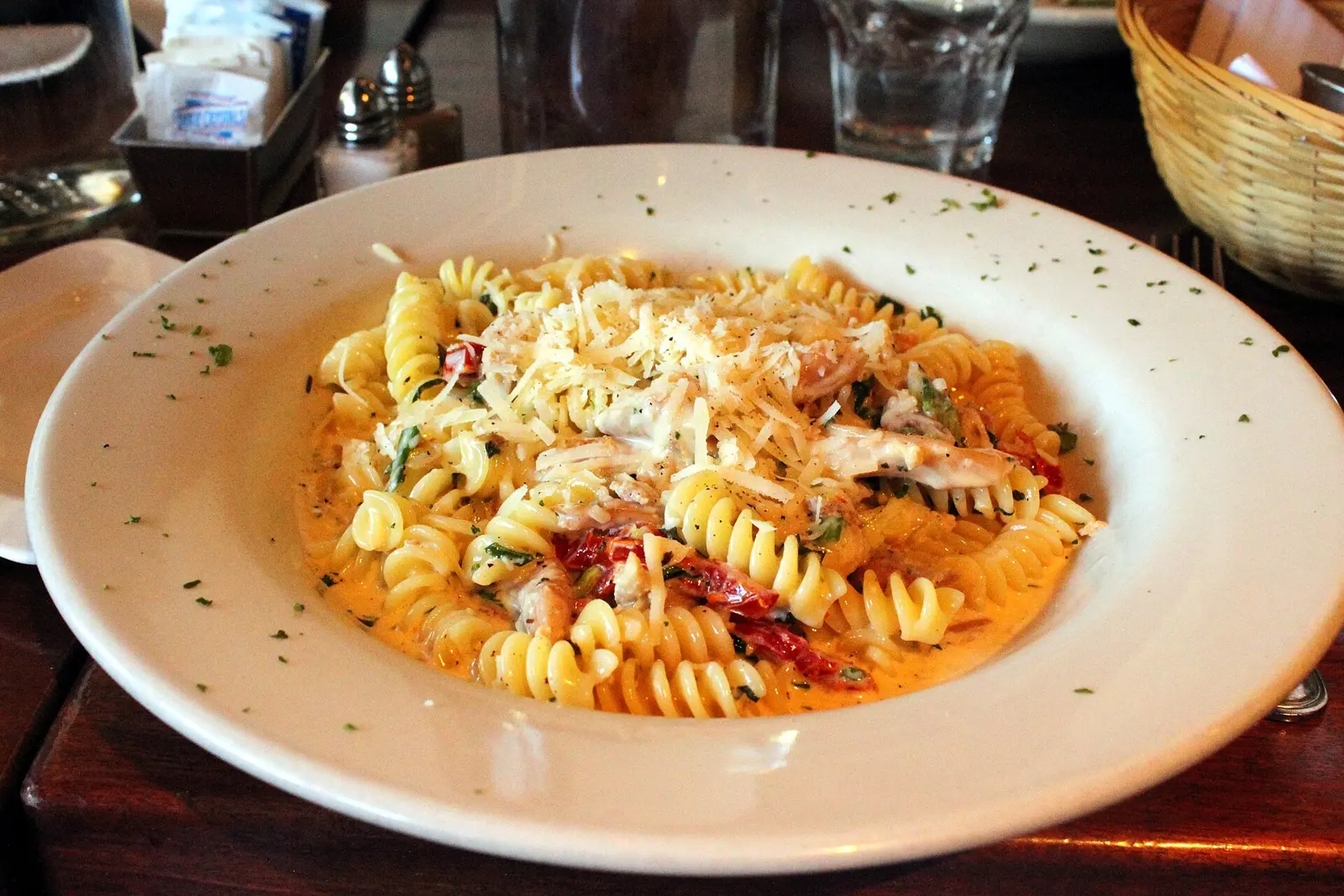 'The Best Smoked Chicken Pasta !' Healdsburg, Sonoma County, California