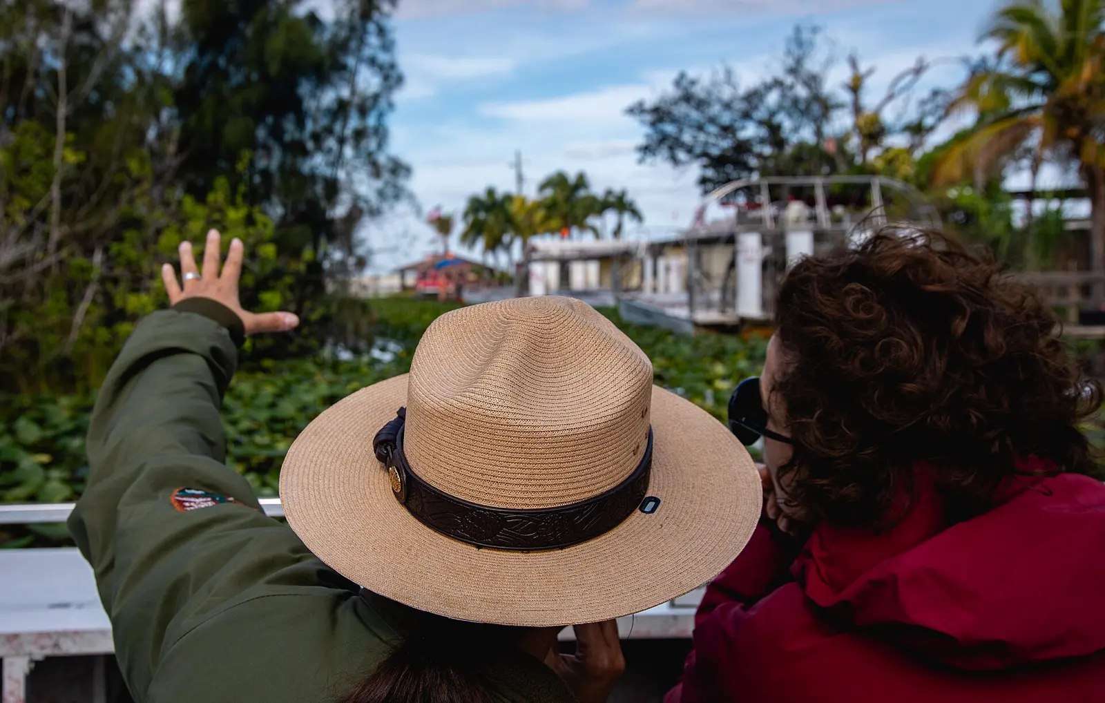 The best way to plan your visit to Everglades National Park is to check out our website: www.nps.gov/ever/index.htm Image: A Park Ranger in a flat hat sits on an airboat next...