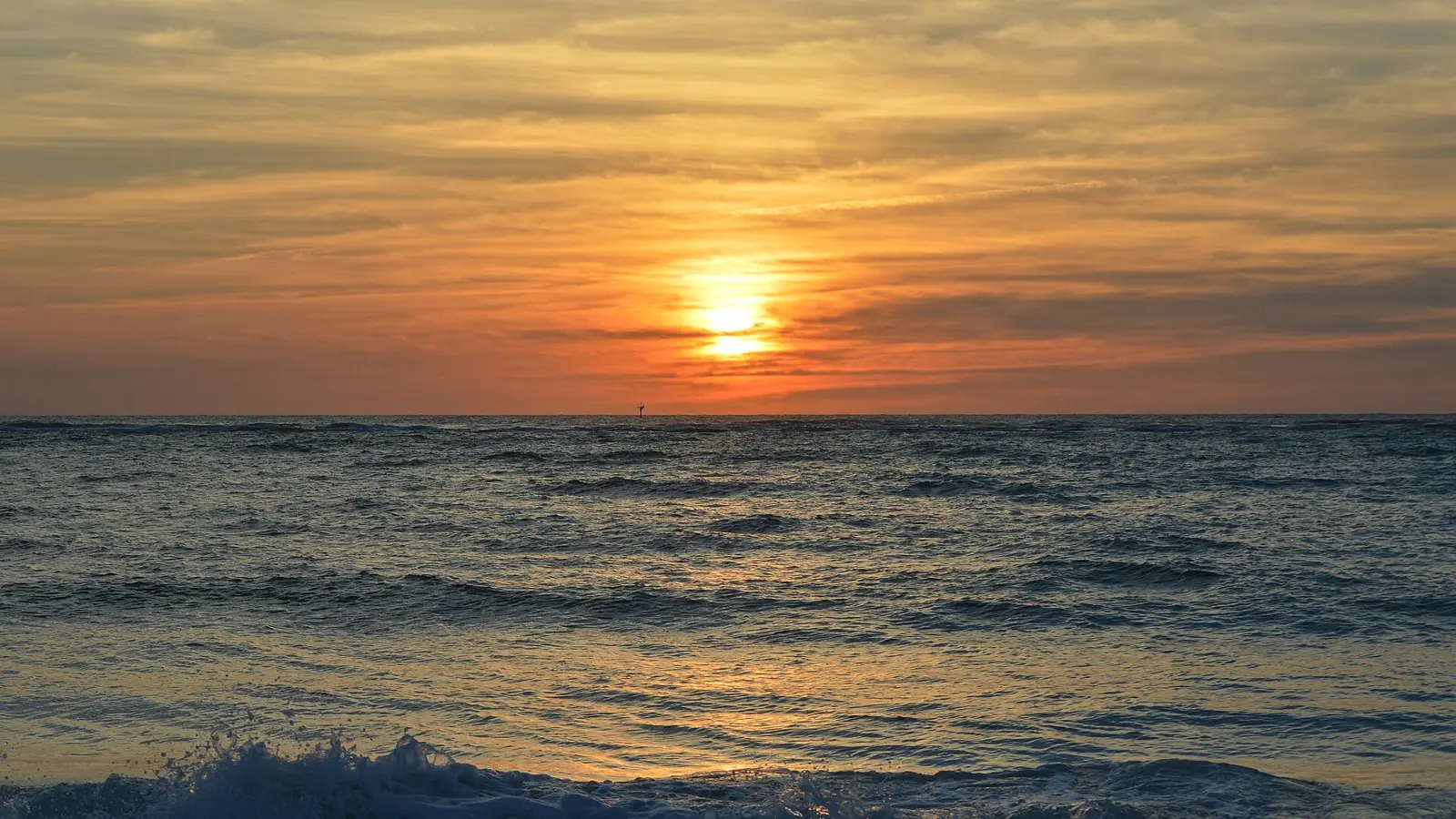 Gulf of Mexico in Sarasota, Florida, United States of America.