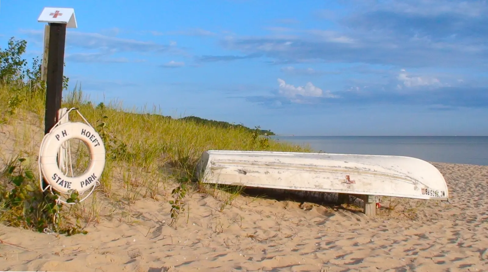 P. H. Hoeft State Park is located 5 miles (8.0 km) north of Rogers City, Michigan USA, on US 23 in Presque Isle County. The Huron Sunrise Trail bicycle path connects the park...