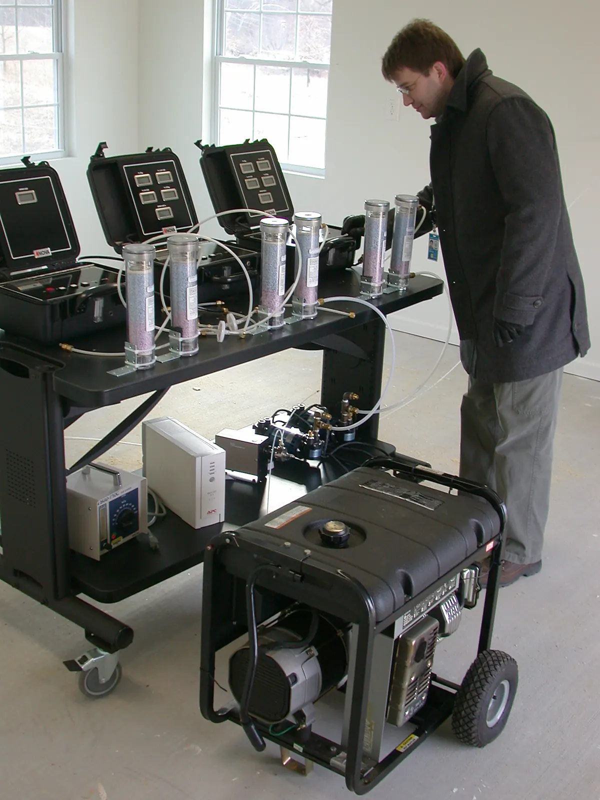Gasoline-powered portable generators in a NIST and CPSC study
