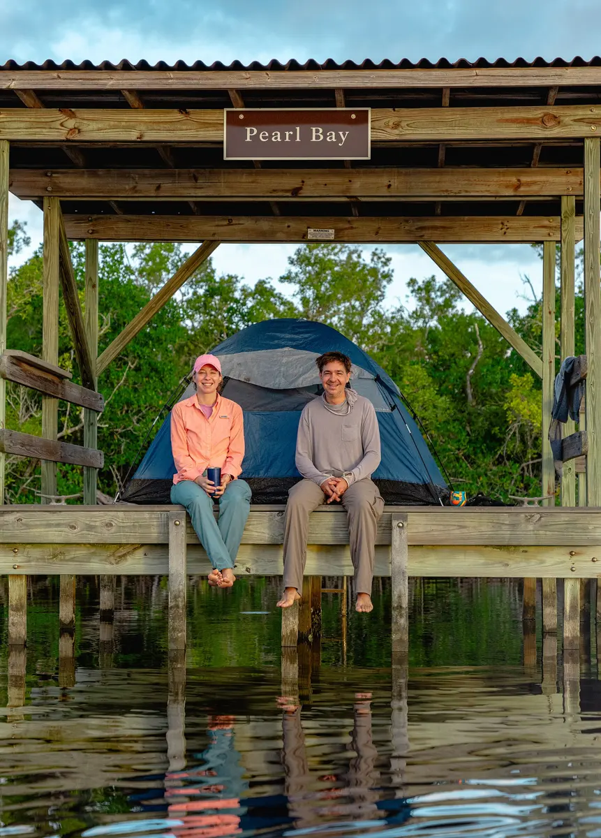 Wilderness camping can be a unique experience in the Park. Learn more on how to plan your trip: www.nps.gov/ever/planyourvisit/wildernesscamp.htm NPS Photo by Peter Zarba...